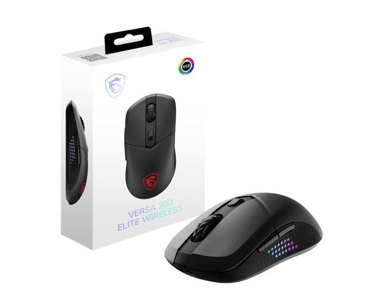 Mиша USB OPTICAL WRL GAMING VERSA 300 ELITE W MSI 329413 фото