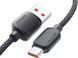 Кабель ESSAGER Breeze USB Cable USB-A to Type C 1M 100W (EXC7A-WL01-P) Black 314501 фото 2