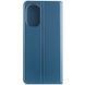 Шкіряний чохол книжка GETMAN Elegant (PU) для TECNO Camon 19 Синій 269625 фото 2