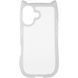 Чохол TPU Cat для Apple iPhone 16 Plus (6.7") Transparent 357648 фото 2