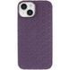 Чохол TPU Weaving для Apple iPhone 15 (6.1") Purple 328212 фото 2