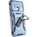 Ударостійкий чохол Camshield Army Ring для Xiaomi Redmi 10C Блакитний / Light Blue 257695 фото 4