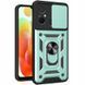 Чохол Ummi Camshield Serge Ring для Xiaomi Redmi 12C Зелений 396344 фото 1