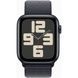 Apple Watch SE 2024 GPS 44mm Midnight Aluminium Case With Ink Sport Loop MXEP3 322274 фото 2