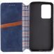 Шкіряний чохол книжка GETMAN Cubic (PU) для Samsung Galaxy S23 FE Синій 284424 фото 2