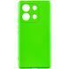 Чохол TPU GETMAN Liquid Silk Full Camera для Xiaomi Redmi Note 13 Pro 4G Салатовий / Neon Green 356761 фото 1
