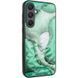 TPU+PC чохол Prisma BubbleGum для Samsung Galaxy A55 3D Green 328566 фото 1