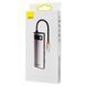 HUB Baseus Metal Gleam Multifunctional 7-in-1 (2xUSB3.0 + 4HKHD + 2xType-C + PD + TF + SD) (Grey) (WKWG020113) 268773 фото 2