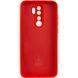 Чехол Silicone Cover Lakshmi Full Camera (A) для Xiaomi Redmi 9 Красный / Red 261955 фото 4