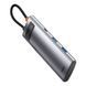 HUB Baseus Metal Gleam Multifunctional 7-in-1 (2xUSB3.0 + 4HKHD + 2xType-C + PD + TF + SD) (Grey) (WKWG020113) 268773 фото 6