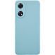 Силіконовий чохол Candy Full Camera для Oppo Reno 8 T 4G Бірюзовий / Turquoise 286354 фото 1