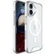 Чохол TPU Space Case with MagSafe для Apple iPhone 17 (6.3") Прозорий 398889 фото 1