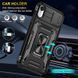 Ударостійкий чохол Camshield Army Ring для Apple iPhone XR (6.1") Чорний / Black 283598 фото 3