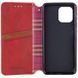 Шкіряний чохол-книжка GETMAN Cubic (PU) для Apple iPhone 11 (6.1") Червоний 398562 фото 3
