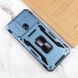 Ударостійкий чохол Camshield Army Ring для Xiaomi Redmi 10C Блакитний / Light Blue 257695 фото 6