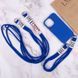 Чохол TPU two straps California для Apple iPhone 12 Pro / 12 (6.1") Синій / Iris 255732 фото 6