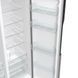 Холодильник SBS Gorenje, 179х70х92см, 2 двері, 376(190)л, А++, NF+, Інв., Зона св-ті, диспенсер, генератор льоду, Зовн. Диспл, нерж (NRR9185ESXL) 374807 фото 12