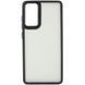 Чохол TPU+PC Lyon Frosted для Samsung Galaxy S20 FE Black 273539 фото 2