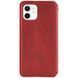 Шкіряний чохол-книжка GETMAN Cubic (PU) для Apple iPhone 11 (6.1") Червоний 398562 фото 2