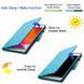 Шкіряний чохол Art Case з візитницею для Samsung Galaxy Tab S7+ Блакитний 201712 фото 7