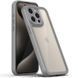 TPU чохол Transparent + Colour 1,5mm для Apple iPhone 14 Pro (6.1") Grey 296088 фото 1