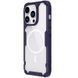 TPU чохол Nillkin Nature Pro Magnetic для Apple iPhone 14 Pro (6.1") Темно-фіолетовий (прозорий) 271715 фото 2