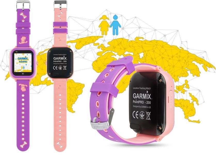 Смарт-годинник Для дітей GARMIX PointPRO-200 4G PINK Рожевий 275365 фото