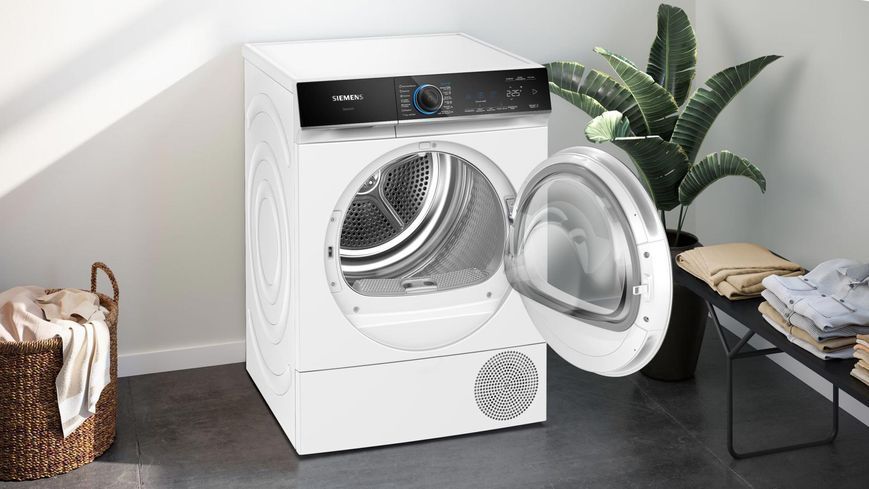 Сушильна машина Siemens тепловий насос, 8кг, A++, 60см, дисплей, білий (WQ45B290UA) 375781 фото
