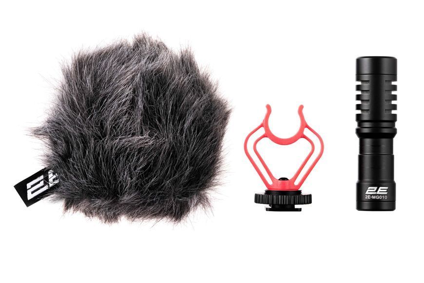 Мікрофон пушка 2Е MG010 Shoutgun, 3.5mm (2E-MG010) 362818 фото