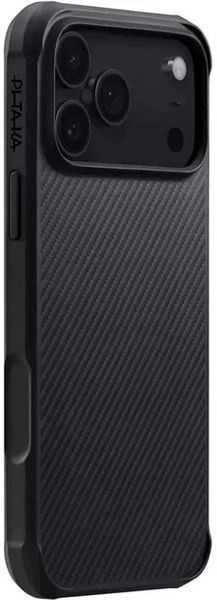 Чохол-накладка iPhone 17 Pro Pitaka Aramid ProGuard Case 600D Black/Grey Twill (KI1701MGP) 400639 фото