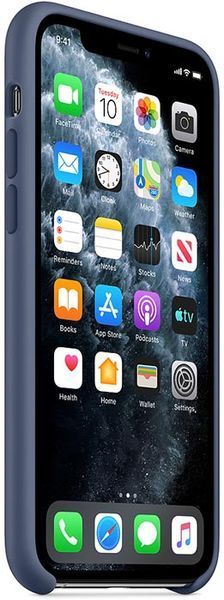 Чохол-накладка iPhone 11 Pro Max Apple AAA Silicone case Alaskan Blue 134560 фото