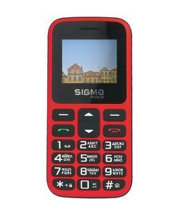 Телефон Sigma Mobile Comfort 50 HIT Red 2023 264050 фото