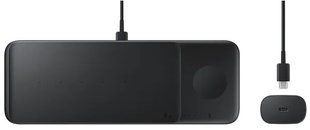 Бездротовий зарядний пристрій Samsung 3 в 1 (EP-P6300TBRGRU) Black 168748 фото