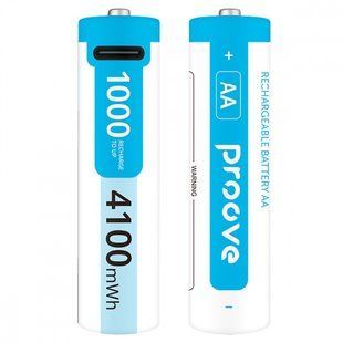 Акумуляторні батарейки Proove Compact Energy Pro AA 2 pcs (RBCE40702002) white 380657 фото