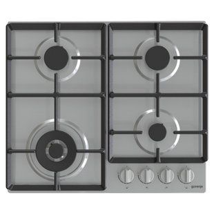 Варильна поверхня Gorenje газова, 60см, чавун, нерж (GW641EX) 363204 фото
