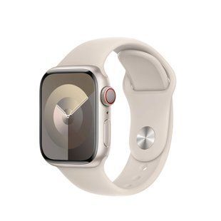 Ремінець Apple Watch 41mm Sport Band S9 - Starlight S/M (MT2U3) 289530 фото