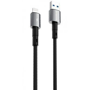 Кабель Proove Silicraft USB to Lightning 2.4A (1m) black (CCSC12001101) 383264 фото