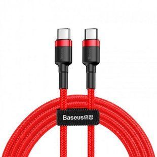 Кабель Baseus Cafule Type-C/Type-C (CATKLF-G09) Red 1m 214750 фото