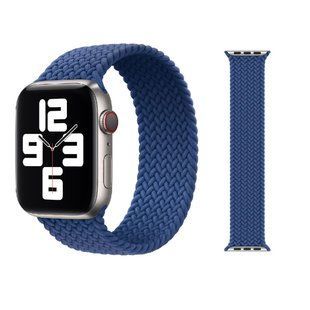 Braided Solo Loop for Apple Watch 42/44/45 mm Atlantic Blue (L/160mm) 264666 фото