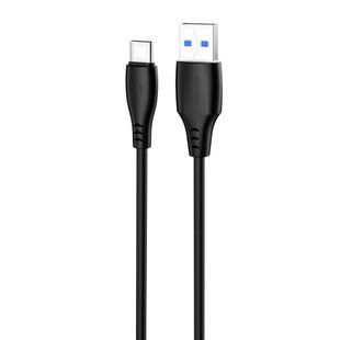 Кабель Proove Simple Silicone USB to Type-C 3A (1m) black (CCSS15001201) 388080 фото
