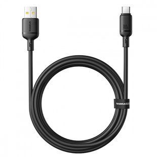 Кабель Baseus Silky Series Type-C 100W (2m) (P10377703113-01) black 356176 фото