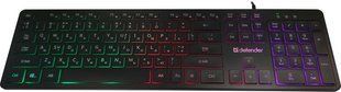 Клавіатура DEFENDER (450790) Balance LQ, чорна, USB 356116 фото