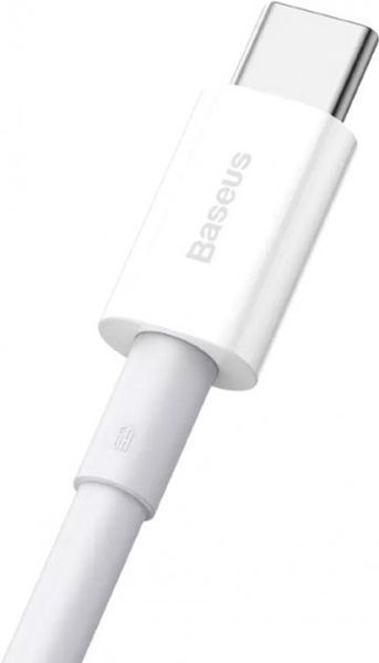 Кабель Baseus Superior Series Type-C 66W (CATYS-A02) White 2m 244313 фото