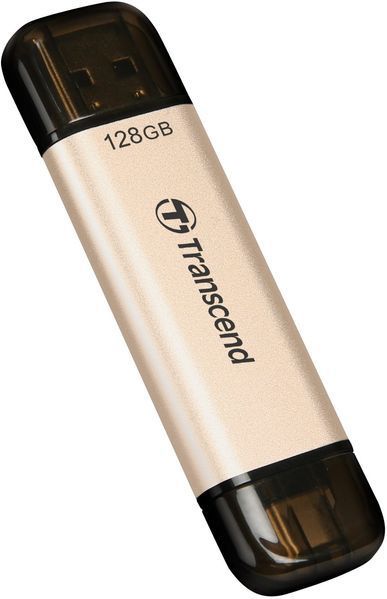 Накопичувач Transcend 128GB USB 3.2 Type-A + Type-C JetFlash 930 R420/W400MB/s Чорний (TS128GJF930C) 375055 фото