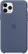 Чохол-накладка iPhone 11 Pro Max Apple AAA Silicone case Alaskan Blue 134560 фото 1