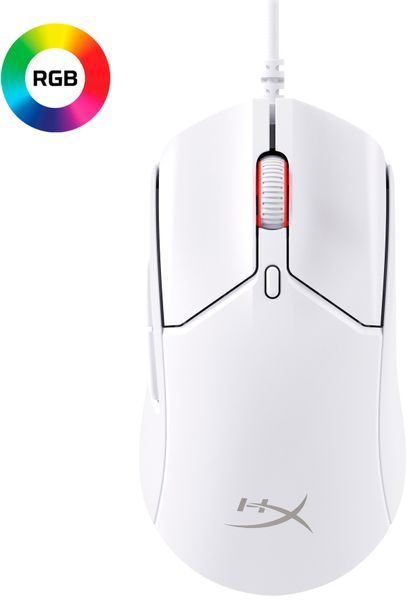 Миша HyperX Pulsefire Haste 2, RGB, USB-A, USB, білий (6N0A8AA) 372903 фото
