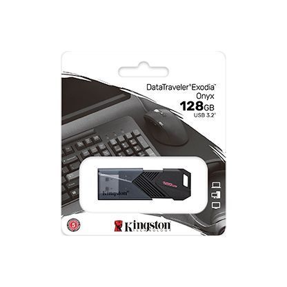 USB флеш Kingston DT Exodia Onyx 128GB USB 3.2 (DTXON/128GB) 274197 фото