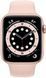 Смарт-годинник Apple Watch Series 6 44mm GPS + LTE Gold Aluminum Case With Pink Sand Sport Band (M07G3\MG2D3) 175961 фото 2