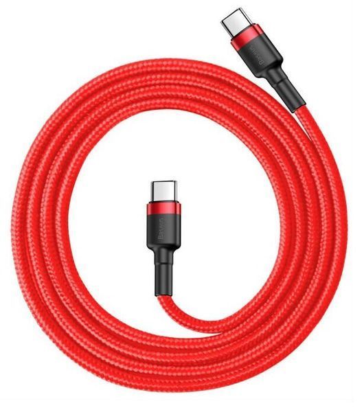 Кабель Baseus Cafule Type-C/Type-C (CATKLF-G09) Red 1m 214750 фото