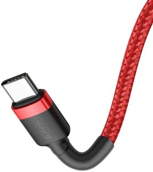 Кабель Baseus Cafule Type-C/Type-C (CATKLF-G09) Red 1m 214750 фото